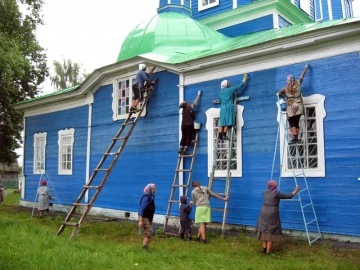 Храм в честь Покрова Пресвятой Богородицы с. Яловка Храм в честь Покрова Пресвятой Богородицы с. Яловка