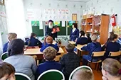 Беседа в Новоропской школе-интернате