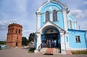 Благословение участников международного конкурса ландшафтного дизайна