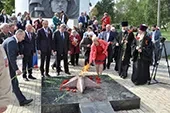 Духовенство Климовского благочиния приняло участие в торжествах, посвященных освобождению родного края от немецко-фашистских захватчиков