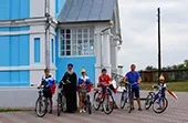 Велопробег «Волонтёров Победы» с посещением храма в селе Сачковичи