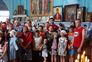 Молебен для школьников