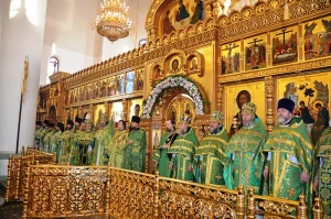 Торжественное празднование Собора Брянских Святых в Свято-Троицком Кафедральном Соборе