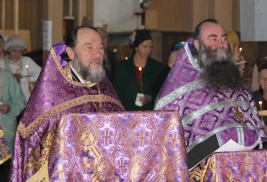 Соборование в храме Чуда Архистратига Михаила в Хонех г. Новозыбкова