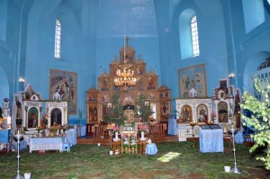 Праздник Пятидесятницы в храме