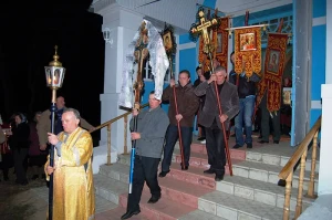 Ночное Пасхальное Богослужение в храме