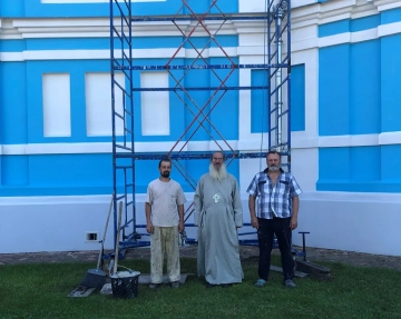 Молебное пение перед началом учения