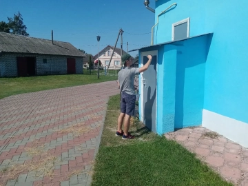 Молебное пение перед началом учения
