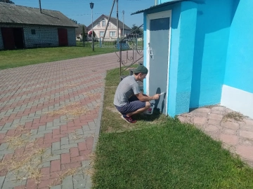 Молебное пение перед началом учения