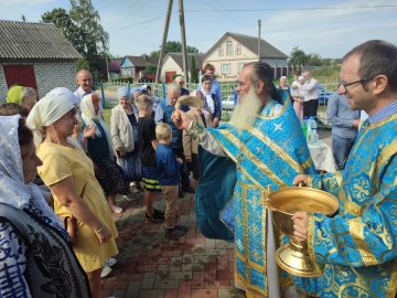 Молебное пение перед началом учения