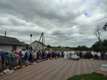 Освящение винограда и плодов в храмах Освящение винограда и плодов в храмах