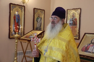 Молебное пение в следственном изоляторе г. Новозыбкова Молебное пение в следственном изоляторе г. Новозыбкова