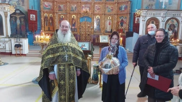 Празднование Сорока мучеников в Севастийском озере мучившихся