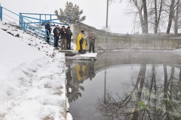 Великое освящение воды на источнике в селе Чернооково Великое освящение воды на источнике в селе Чернооково