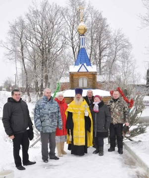 Великое освящение воды на источнике в селе Чернооково Великое освящение воды на источнике в селе Чернооково