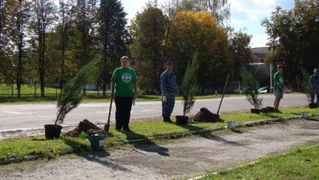 Аллея памяти в Новозыбкове