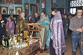 Таинство Елеосвящения в храме