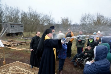 Молебен в Каменском монастыре