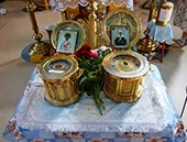 Пребывание святых мощей в приходе