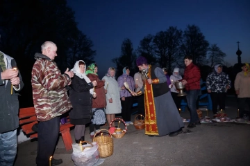 Пасхальные Богослужения в селах района Пасхальные Богослужения в селах района
