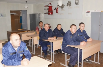Беседа о трезвости в Пожарной части