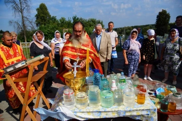 Освящение нового меда