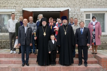 Архиерейское Богослужение в поселке Климово