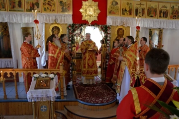 Архиерейское Богослужение в поселке Климово
