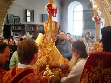 Соборное Богослужение в Кафедральном храме в Клинцах. Соборное Богослужение в Кафедральном храме в Клинцах.