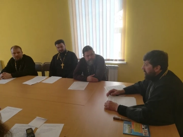 Собрание помощников благочинных по взаимодействию с Вооруженными силами и правоохранительными органами Собрание помощников благочинных по взаимодействию с Вооруженными силами и правоохранительными органами