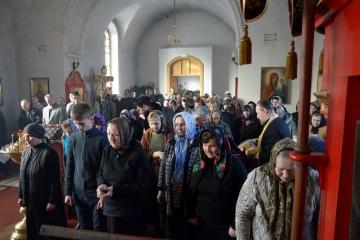 Великопостное Архиерейское Богослужение в монастыре Великопостное Архиерейское Богослужение в монастыре