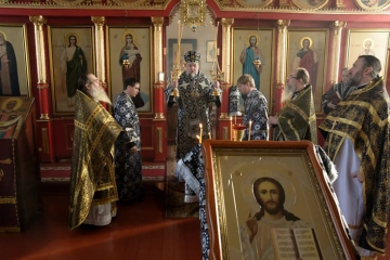 Великопостное Архиерейское Богослужение в монастыре Великопостное Архиерейское Богослужение в монастыре