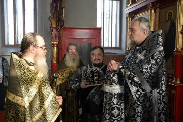 Великопостное Архиерейское Богослужение в монастыре Великопостное Архиерейское Богослужение в монастыре