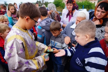 Молебное пение перед началом учения Молебное пение перед началом учения