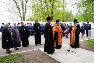 Новозыбковское благочиние. Молебное пение на основание храма-часовни