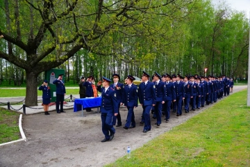 Принятие присяги в день празднования Великой победы