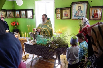 Праздник Вербного Воскресения в Молитвенном доме Праздник Вербного Воскресения в Молитвенном доме