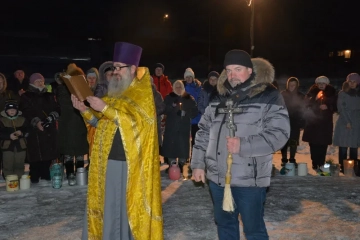 Великое освящение воды в приходе