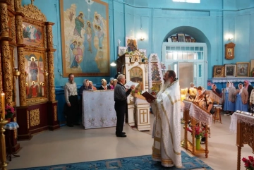 Освящение плодов в храме
