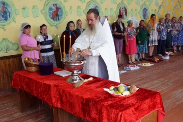 Климовское благочиние. Освящение плодов в селе Истопки