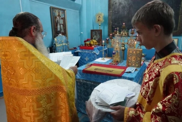 Празднование в честь пророка Божия Илии