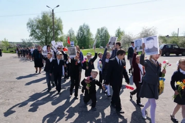 Празднование Дня победы в селе Сачковичи