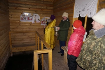 Освящение воды в селе Чернооково Освящение воды в селе Чернооково