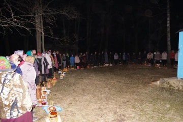 Пасхальные Богослужения в селах Климовского района