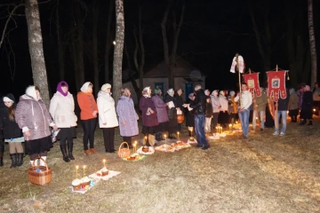 Пасхальные Богослужения в селах Климовского района