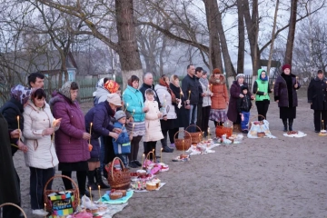 Пасхальные Богослужения в селах Климовского района