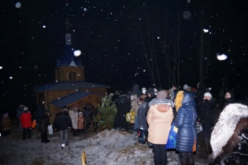 Великое освящение воды на источниках в селах Климовского района