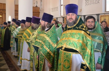 Торжественное празднование Собора Брянских Святых в Свято-Троицком Кафедральном Соборе