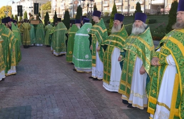 Торжественное празднование Собора Брянских Святых в Свято-Троицком Кафедральном Соборе