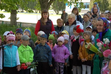 Празднование в честь Дня победы в селе Сачковичи